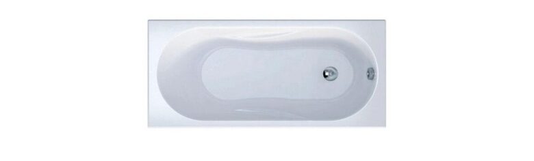 taisnstūra akrila vanna Mito Red 170x70cm, balta